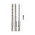 Kit Brocas 6, 8 e 10mm para Martelete 4J com Encaixe SDS PLUS - Imagem 3
