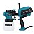 Pistola de Pintura Elétrica Pulverizador 550w com Luz LED Tssaper - Imagem 4