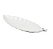 Travessa Folha Porcelana Borboletas 35cm - Imagem 1
