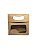 100 Mini Caixa Sacola Kraft Com Visor 13x5x13 - Imagem 1