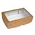 20 CAIXAS VISOR PRESENTE MULTIUSO BRIGADEIRO PAPEL 24X6X16 - Imagem 3