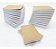 200 Bloco 50 Folhas 5x5 Rascunho Bloquinho Comanda Sulfite - Imagem 1