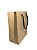 50 Sacolas Papel Kraft Pequena 18x7x15 - Imagem 1