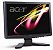 MONITOR LCD 15 ACER X153W WIDE PRETO - Imagem 3