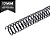 ESPIRAL PARA ENCADERNAÇÃO 17MM, PRETO, PARA 100 FLS, PACOTE C/ 100 UN - Imagem 5