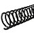 ESPIRAL PARA ENCADERNAÇÃO 09MM, PRETO, PARA 50 FLS, PACOTE C/ 100 UN - Imagem 20