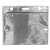 CRACHÁ, 7 x 10 CM, HORIZONTAL, TRANSPARENTE, COM PRESILHA, PLÁSTICO PP, BH-05, 50 UN - Imagem 2