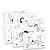CADERNO PARA COLORIR STITCH (5613), 48 FLS, 30 ADESIVOS, 21x15x2, PEQUENO, 1 UN - Imagem 3