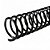 ESPIRAL PARA ENCADERNAÇÃO 25MM, PRETO, PARA 160 FLS, PACOTE C/ 45 UN - Imagem 3