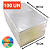 SACO PLASTICO, PP, INCOLOR, 15X30 CM, FINO 006 MM, 100 UN - Imagem 1