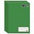 KIT 5 CADERNOS BROCHURÃO, CAPA DURA, 96 FLS, VERDE, MÁXIMA, GRANDE - Imagem 3