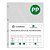 SACO PLÁSTICO, PP, A4, 23,5 X 30 X 015, GROSSO, 4 FUROS, 400 UN - Imagem 3