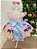 Vestido Infantil Galinha Pintadinha Rosa Luxo - Imagem 5