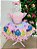 Vestido Infantil Galinha Pintadinha Rosa Luxo - Imagem 4
