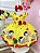 Vestido Infantil Magali Baby Amarelo Melancia Broche Laço - Imagem 5
