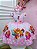Vestido Infantil Patrulha Canina Rosa Cinto de Pérolas - Imagem 5