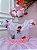 Vestido Infantil Patrulha Canina Rosa Cinto de Pérolas - Imagem 2