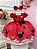 Vestido Minnie Vermelho Festa da Minnie Broche Luxo - Imagem 6