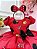 Vestido Minnie Vermelho Festa da Minnie Broche Luxo - Imagem 3