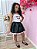 Fantasia Infantil Panda Princesa Com Tiara Festas - Imagem 1