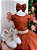 Vestido Infantil Longo Festa Luxo Terracota Amanda - Imagem 2