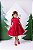 Vestido Infantil Vermelho Cerejinha Blogueirinha - Imagem 1