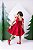 Vestido Infantil Vermelho Cerejinha Blogueirinha - Imagem 6