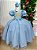 Vestido Princesa Cinderela Fantasia Longa Frozen - Imagem 1