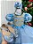 Vestido Princesa Cinderela Fantasia Longa Frozen - Imagem 2