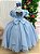 Vestido Princesa Cinderela Fantasia Longa Frozen - Imagem 4