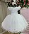 Vestido Jardim Encantado Branco Apliques em Borboletas - Imagem 6
