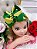 Tiara Infantil Verde e Amarelo Maxx Nó C/ Pérolas Luxo - Imagem 1