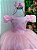 Vestido Dama da Honra Rosa Longo Babadinho - Imagem 4