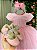 Vestido Jardim Encantado Rosa Bebe - Imagem 2