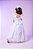 Vestido Infantil Longo Branco Daminha - Imagem 3