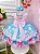 Vestido Infantil Chuva de Bênçãos e Amor Nuvem Luxo - Imagem 3