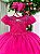 Vestido Jardim Encantado Rosa Pink Festa Luxo - Imagem 5