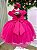 Vestido Jardim Encantado Rosa Pink Festa Luxo - Imagem 6