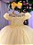 Vestido Jardim Encantado Amarelo Festa Luxo - Imagem 2