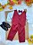 Conjunto Infantil Camisa Branca Calça Colete Gravata Marsala - Imagem 1