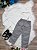 Conjunto Social Camisa Off White e Calça Sarja Caqui - Imagem 3