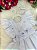 Romper Vestido Infantil Branco Luxo - Imagem 6