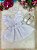 Romper Vestido Infantil Branco Luxo - Imagem 1
