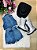 Conjunto Blogueirinha Boiadeira  Jeans Marcely - Imagem 4