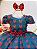Vestido Infantil Verde Corações e Rosas Laço Festas - Imagem 5