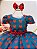 Vestido Infantil Verde Corações e Rosas Laço Festas - Imagem 2