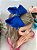 Laço Infantil Strass Maria Alice Azul Royal - Imagem 1