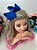 Laço Infantil Strass Maria Alice Azul Royal - Imagem 4