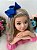 Laço Infantil Strass Maria Alice Azul Royal - Imagem 3