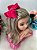 Laço Infantil Rosa Pérolas Maria Eduarda - Imagem 3